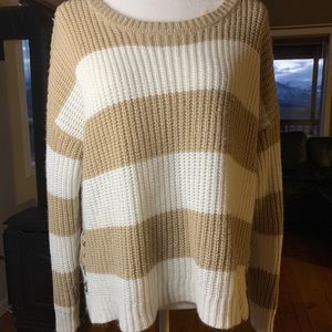 Striped knit Sweater